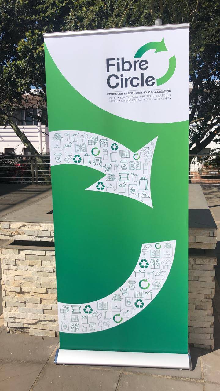 Fibre Circle pullup-banner