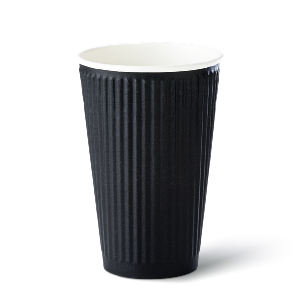 480ml RIPPLE REFINED Black (packed 500)